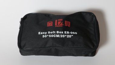 Jinbei E 50x50 cm Folding Softbox Blitz Softbox für Systemblitze
